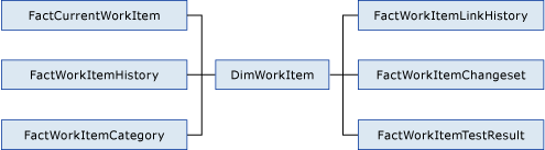 工作 (Task)、Bug 和其他工作項目 (Work Item) 的事實資料表