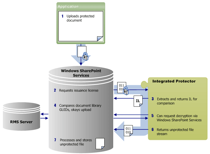 Steps of autonomous IRM protector after check-in