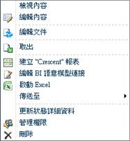 BISM 快速啟動命令的螢幕擷取畫面