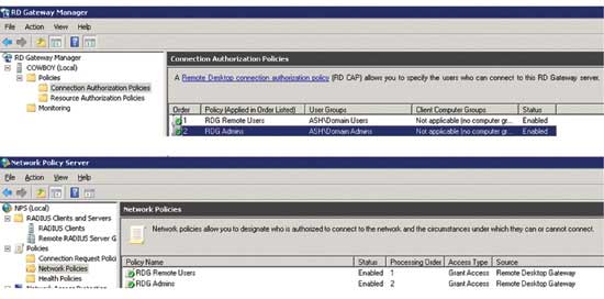 You can open NPS to view the corresponding Network Policy