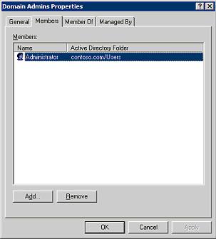 Active Directory Users and Computers