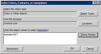 Select Users