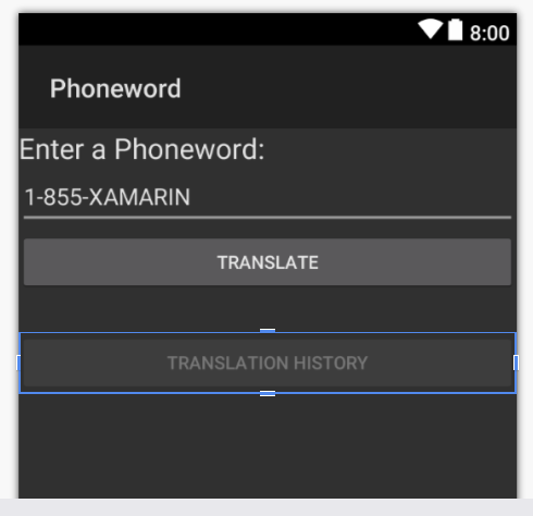 按鈕會反映新的字串值