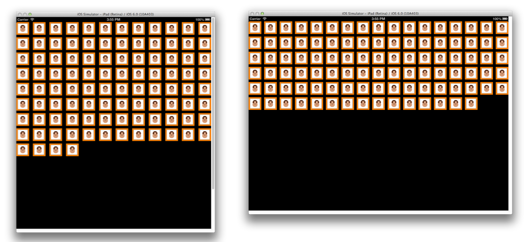 方向變更的範例
