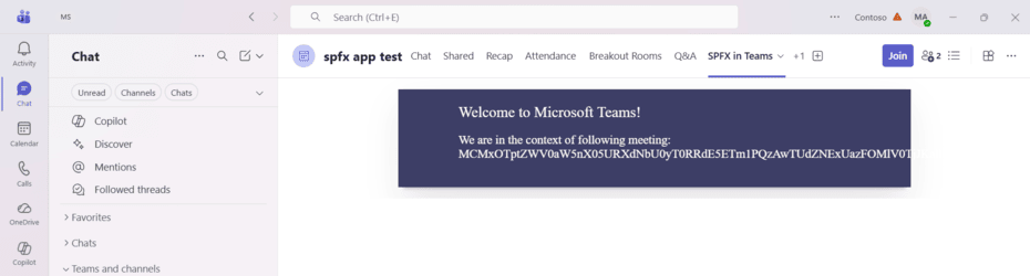Select meeting app