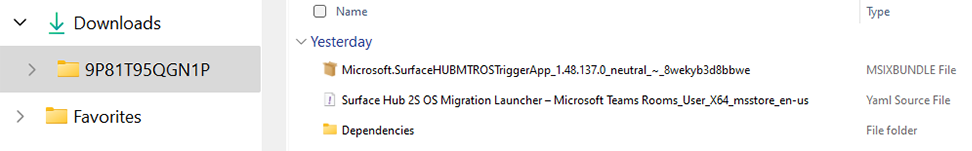 下載檔案的螢幕截圖。