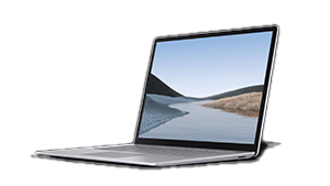 Surface Laptop 3 的螢幕快照。