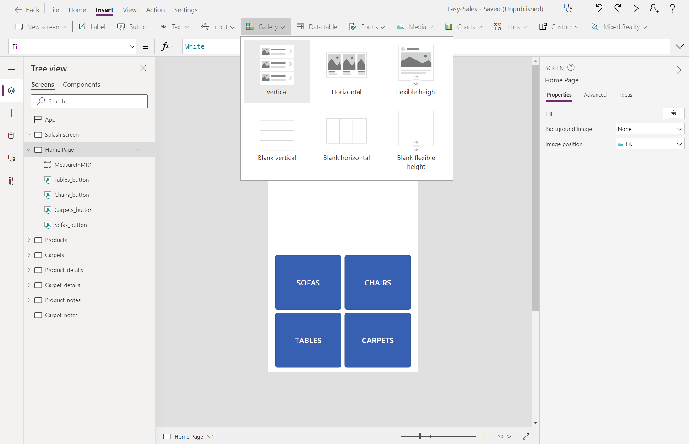螢幕快照以新增圖庫。