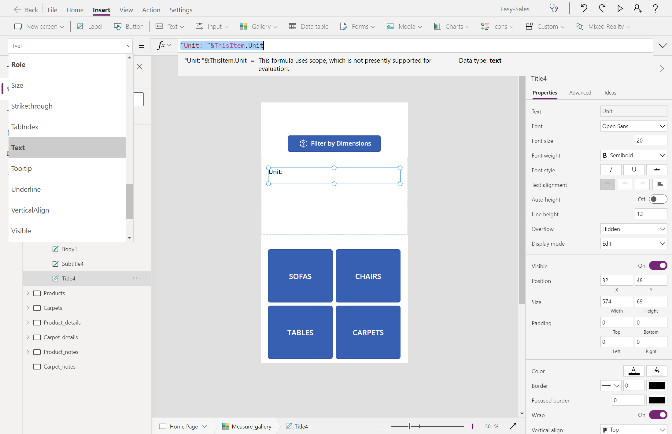 標題文字的螢幕快照