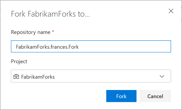 Git forks