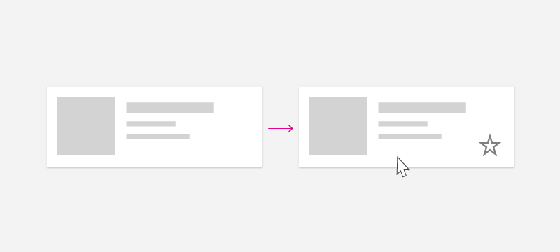 將滑鼠移到某個物品上即可顯示一個按鈕