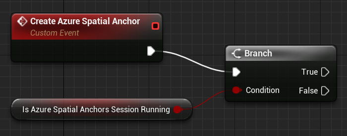 建立 Azure Spatial Anchors 自訂事件的藍圖