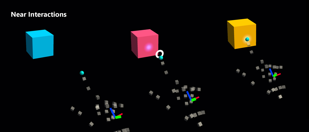 可按下的按鈕 Cube 執行 3