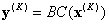 顯示 Y 上標的方程式 （K）