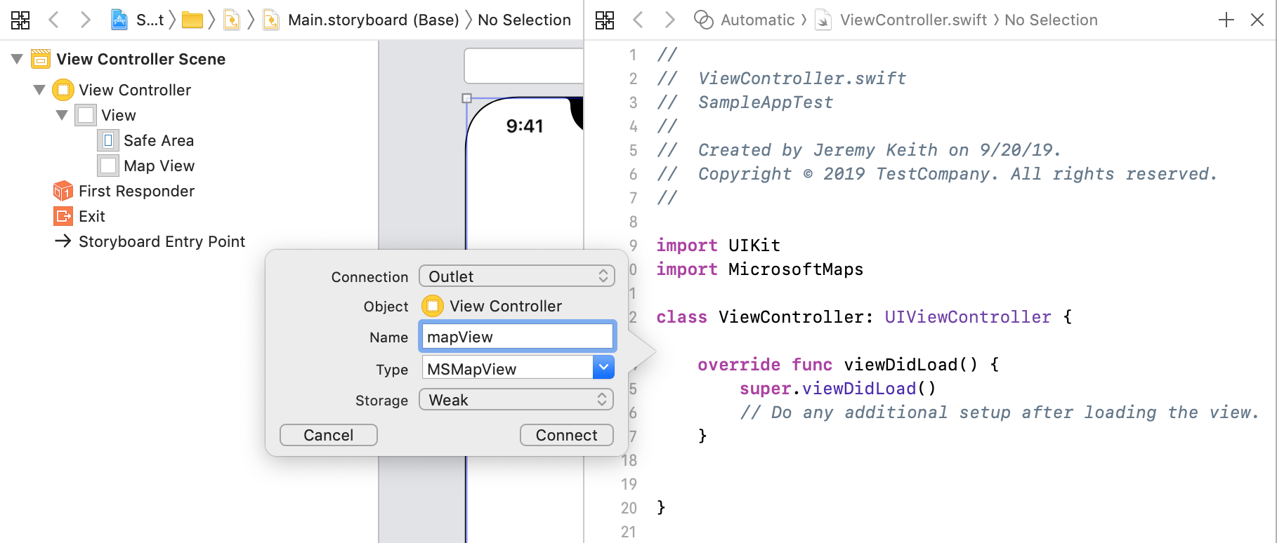 Outlet for Swift Outlet for Swift